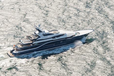 Image for article 'Solandge' seen on sea trials